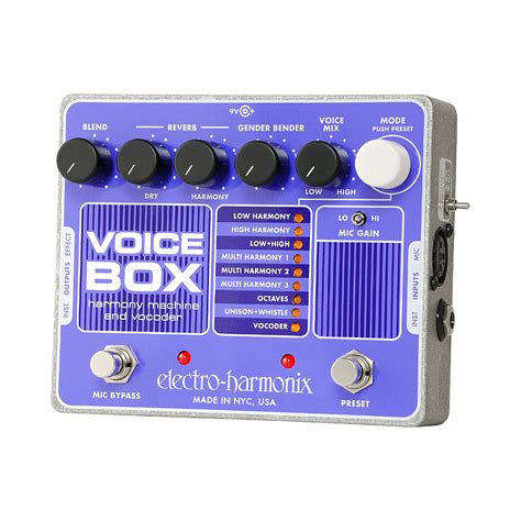 electro-harmonix voice box vocorder|ehx voice box.